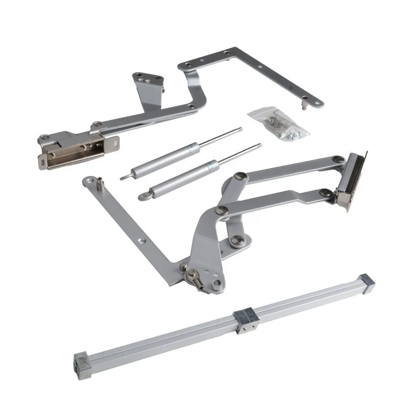 Lid Hydraulic Support Lifting Fittings Folding Flap Kitchen Cabinet System Swing Stay Parallel Vertical Lift Up Door Mechanism