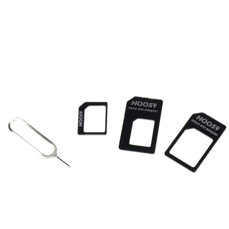 F3KE 4 en 1 Convertir pour carte Nano SIM en adaptateur Micro/Standard, Micro Sim sur support