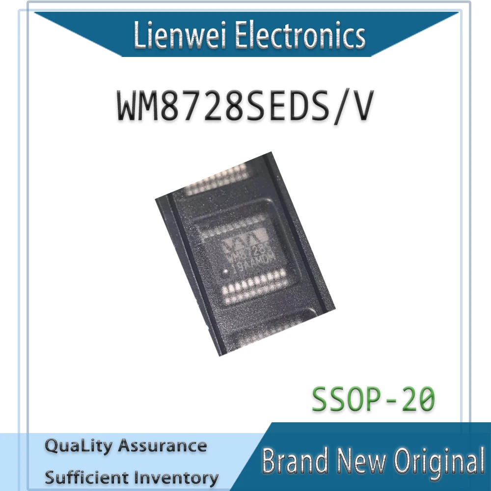 

100% New Original WM8728S WM8728SEDS/V WM8728SEDS IC Chipset SSOP-20