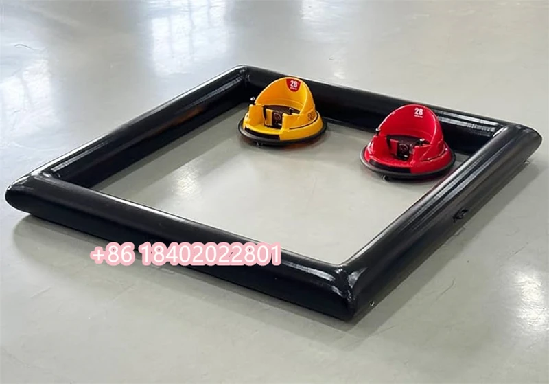 Birthday event inflatable bumper car race track for kids Race Track Mini Car Racing Game