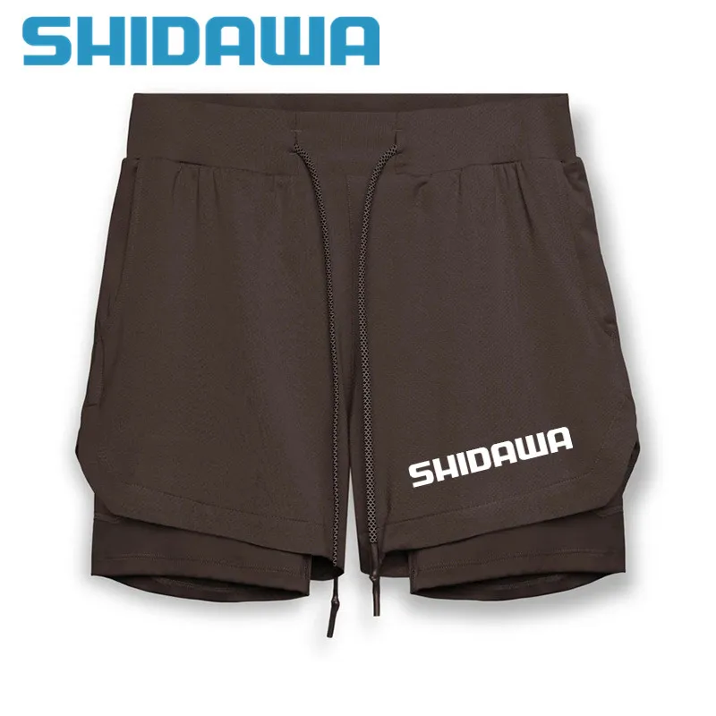 

Мужские летние тонкие быстросохнущие воздухопроницаемые шорты для рыбалки, повседневные пляжные брюки, спортивные шорты для фитнеса и бега, уличные Походные штаны