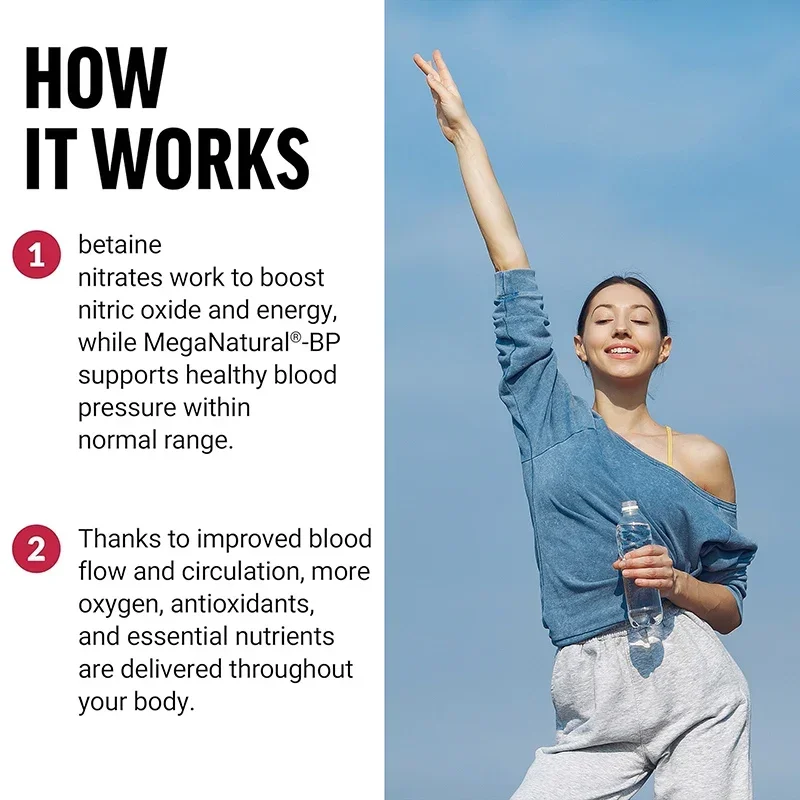 Beet Root - Blood Pressure Health, Antioxidant, Supports Energy Metabolism, Immune and Nervous System Function