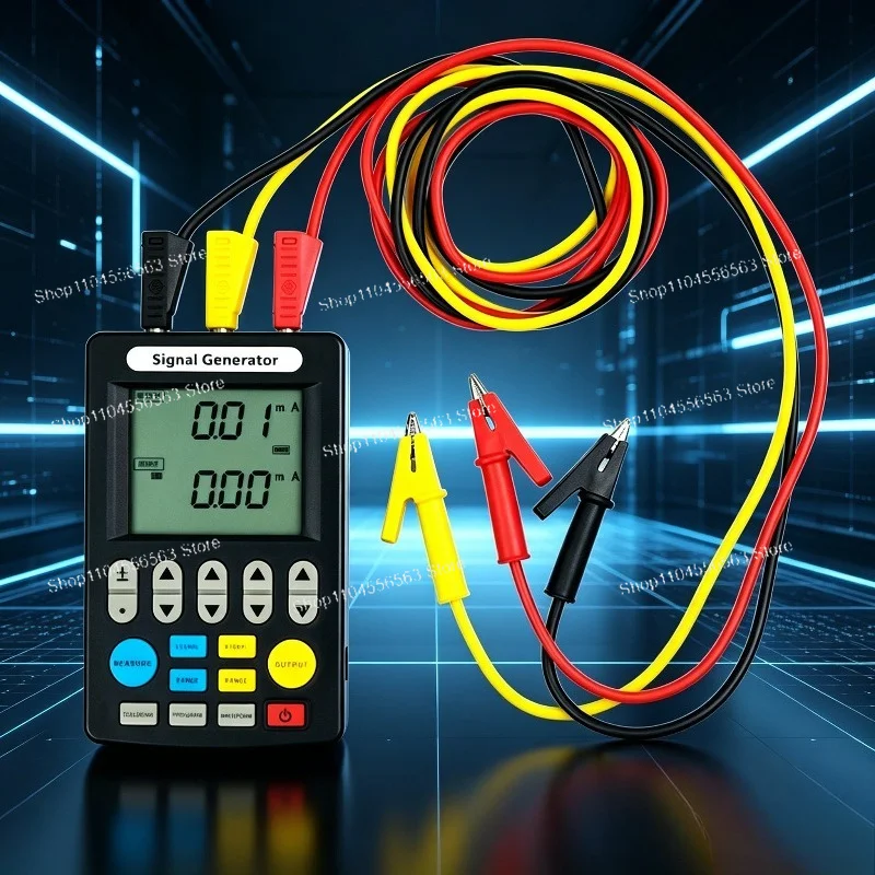 

Signal Generator 4-20mA Signal Source 24V Current Voltage Thermocouple Handheld Process Calibrator