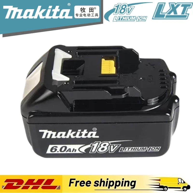 

3C certified 18V Makita 5Ah/6Ah battery for replacing 18V Makita Power Tools BL1830B BL1850B BL1860B BL1815 lithium battery