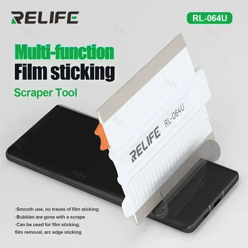 

Универсальный инструмент RELIFE RL-064U для нанесения/удаления гидрогелевой пленки, многофункциональный скребок для пленок с изогнутыми краями