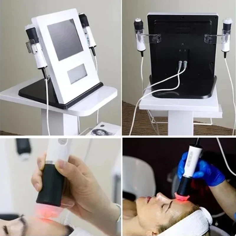 3-in-1 ultrasoon schoonheidsinstrument Huidbleken Huidreiniging Gezichtsbehandeling Acnebehandeling Kleine bel Zuurstofinjectie
