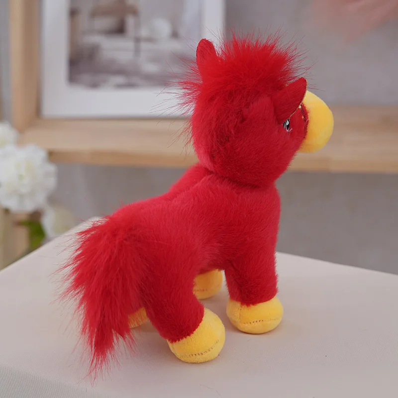 20/25 cm Rot Glück Pferd Plüsch Spielzeug Neue Jahr Maskottchen Pferd Plüsch Spielzeug Dekoration Festival Geschenk Kind Geschenk