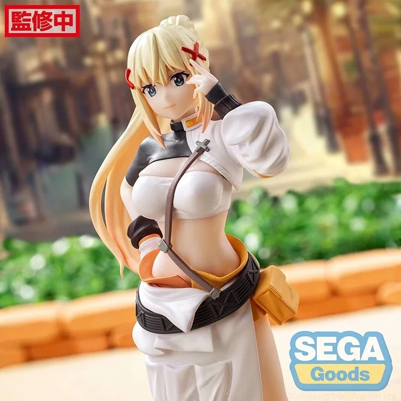 

Sega Konosuba Megumin Anime Figure - PVC Statue Darkness Aqua Goddess Explosion Paladindarkness Collectible Toys Gift