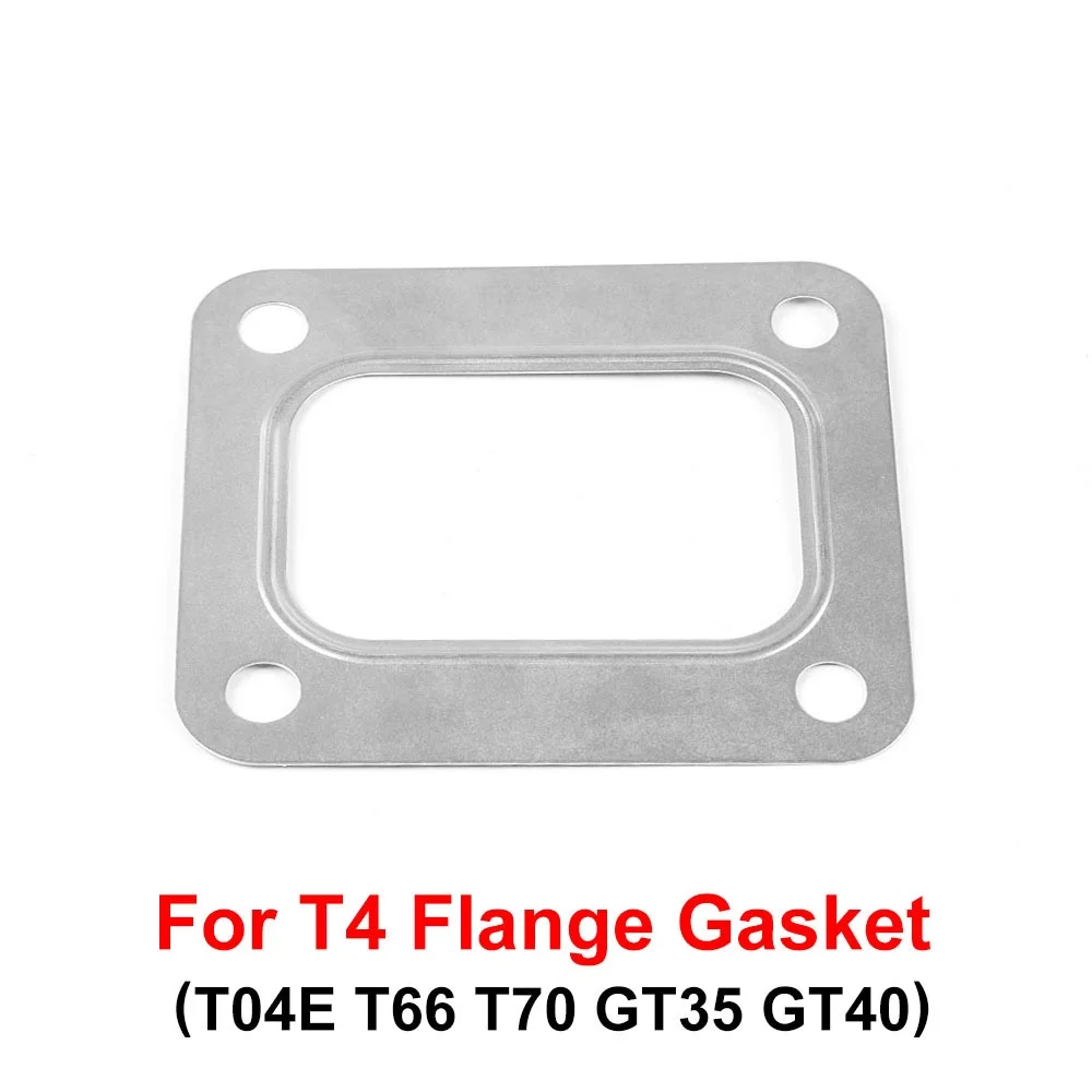 Garrett T4 Turbo Inlet Flange Gasket 4-Bolt 304 Stainless Steel