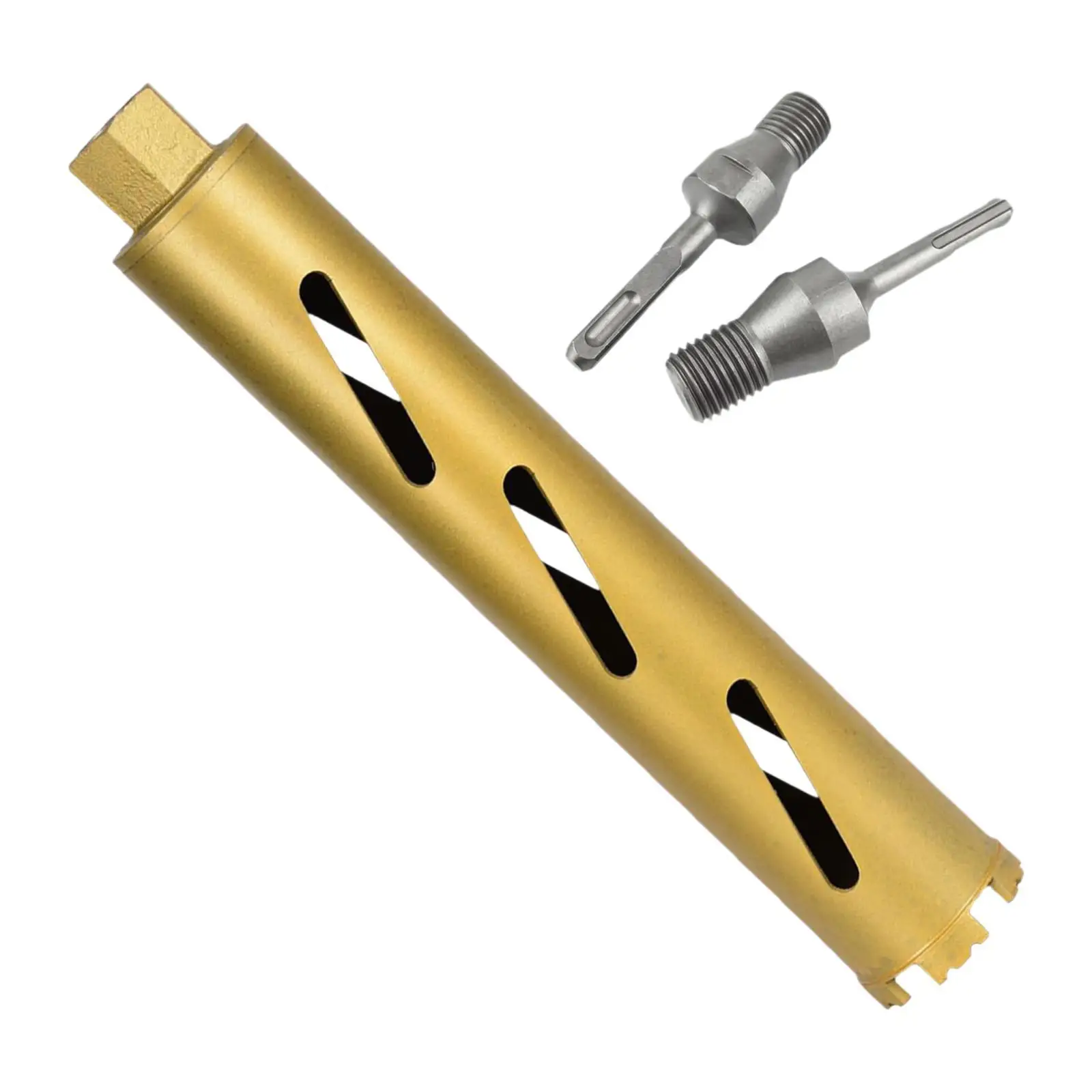 Dry Diamond Core Drill Bit Block Cement Floor Range Hoods Round Hex Shank
