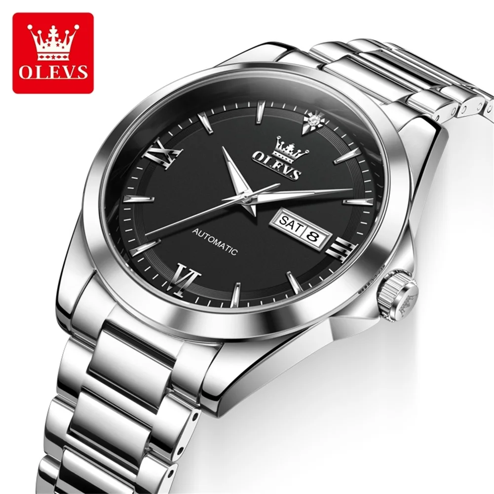 OLEVS 7099 Classic Busines Watch for Man Luminous Waterproof Date Automatic Mechanical Men's Watch Luxury High Quality