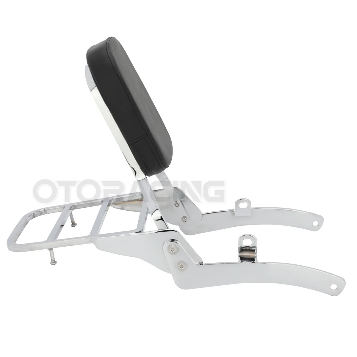 Motorcycle Rear Passenger Backrest Sissy Bar+Luggage Rack For Yamaha Virago XV535 XV400 XV 400 535 All Years