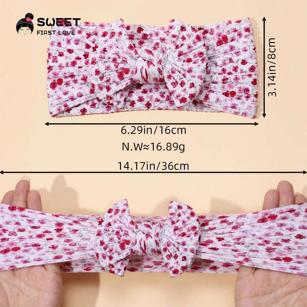 New Cable Knit Print Headband for Newborn Baby Girl Hair Band Hair Bows Girl Baby Accessories Infant Kids Headwear Headdress