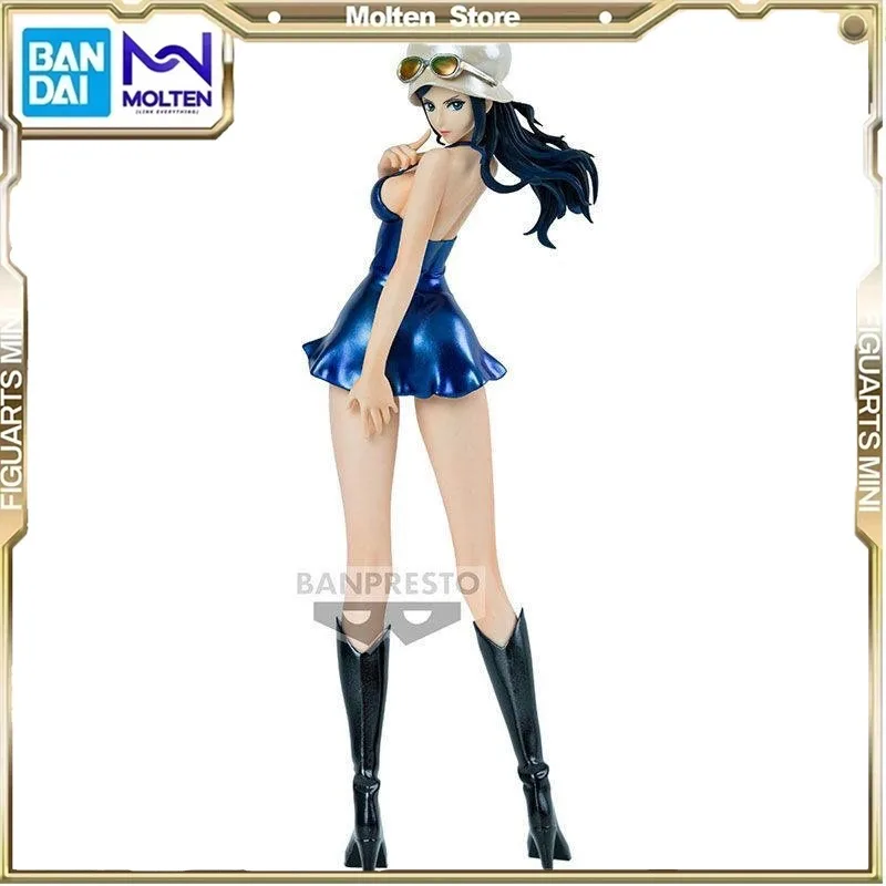 

Фигурка Нико Робин из One Piece от Bandai, коллекционная модель с гальваническим покрытием, подарок на день рождения для детей