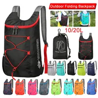 10/20L Foldable Portable Backpack Multifunctional Ultralight Nylon Bag Male Female Mountaineering Bag for Camping Cycling Travel