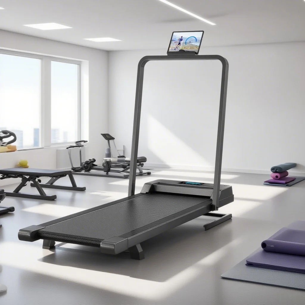 Made in China Treadmill Cardio Fitness Running Machine Foldable Flat Fold Treadmill Foldable for Home Use