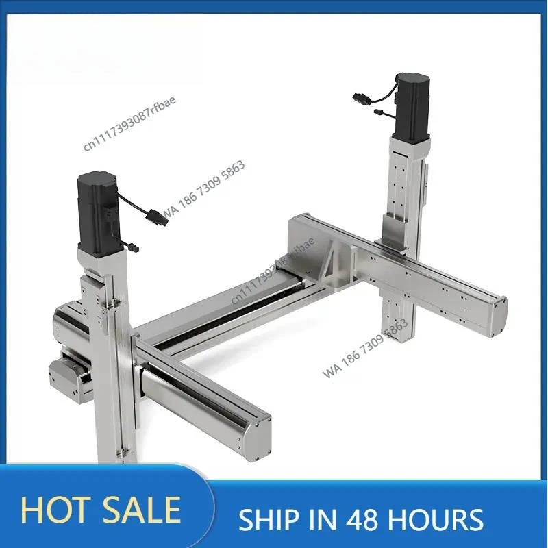 three-axis motion platform synchronous belt XYZ slide XYZ-X dual drive D-type multi-axis slide factory
