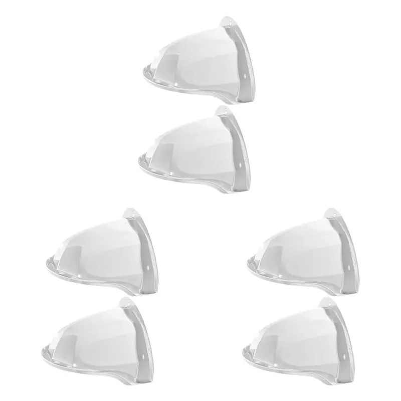 -[A51I Digital]6 PCS Surveillance Rain Cover Camera Sun Hood Security Camera Protection Security Camera Rain Cover Camera Rain C