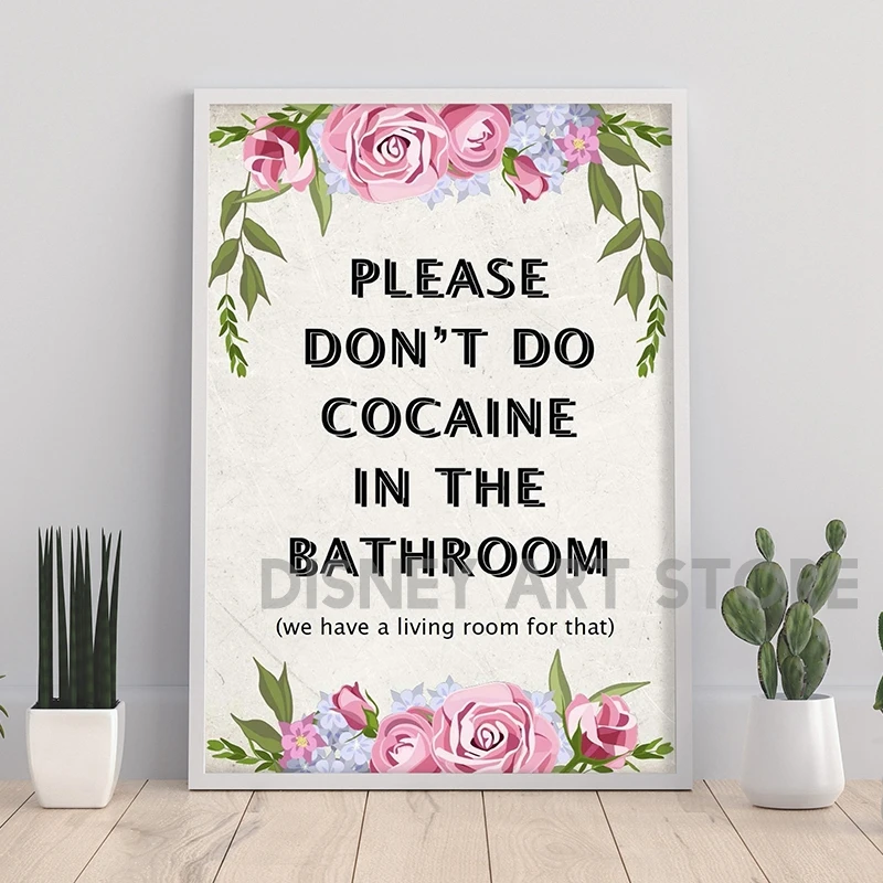 ملصق تعريف المرحاض الألماني Lustiges Toilettenschild طباعة Badezimmer Bad Klo Gast WC Schild Deko Bild قماش اللوحة #4