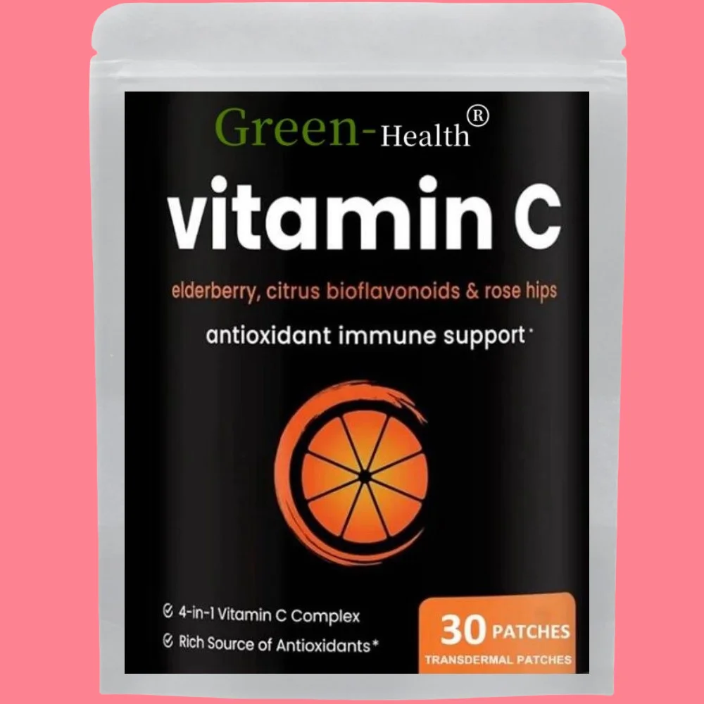 

30 Patches Vitamin C Transdermal Patches Immune Boosting Antioxidants Supplement