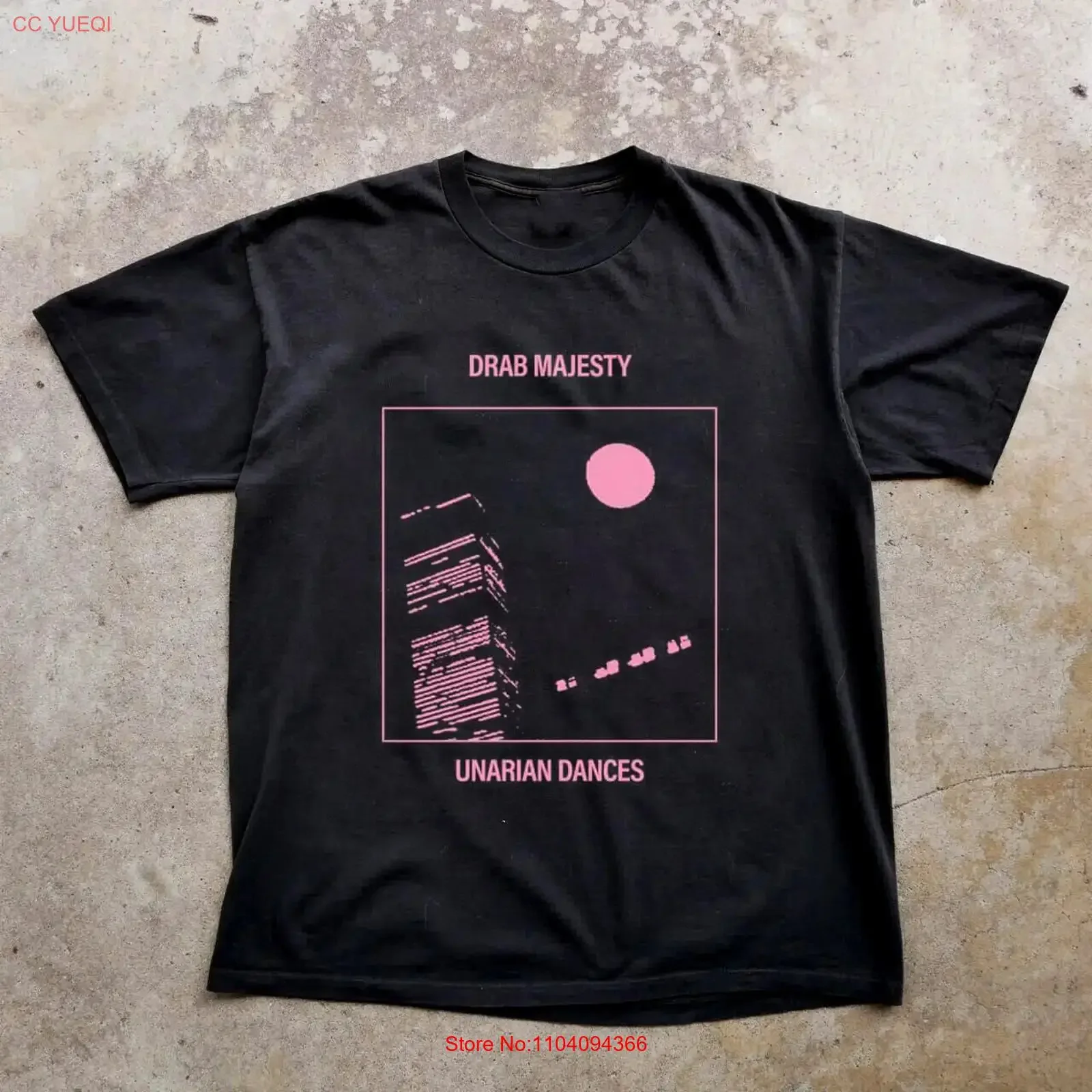 T-shirt Drab Majesty Band Unarian Dances For Fan, toutes tailles S à 5XL, haut graphique vintage lavé, pour un usage quotidien, polyvalent et doux