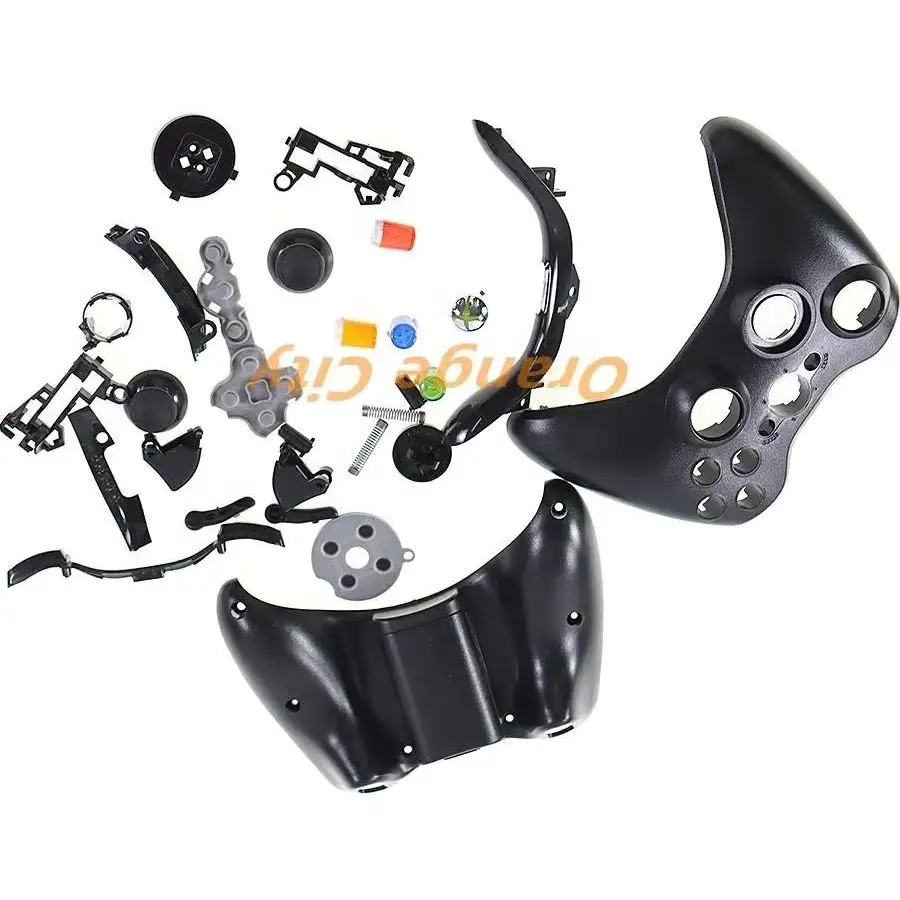 Replacement For XBOX360 Wireless Controller Case Cover Kit Thumbsticks For Xbox 360 Gamepad Full Housing Shell and Buttons