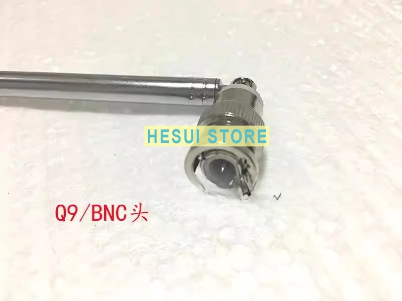 FM FM transmitter and receiver tie rod antenna Telescopic media machine antenna Q9 head has BNC/F head optional