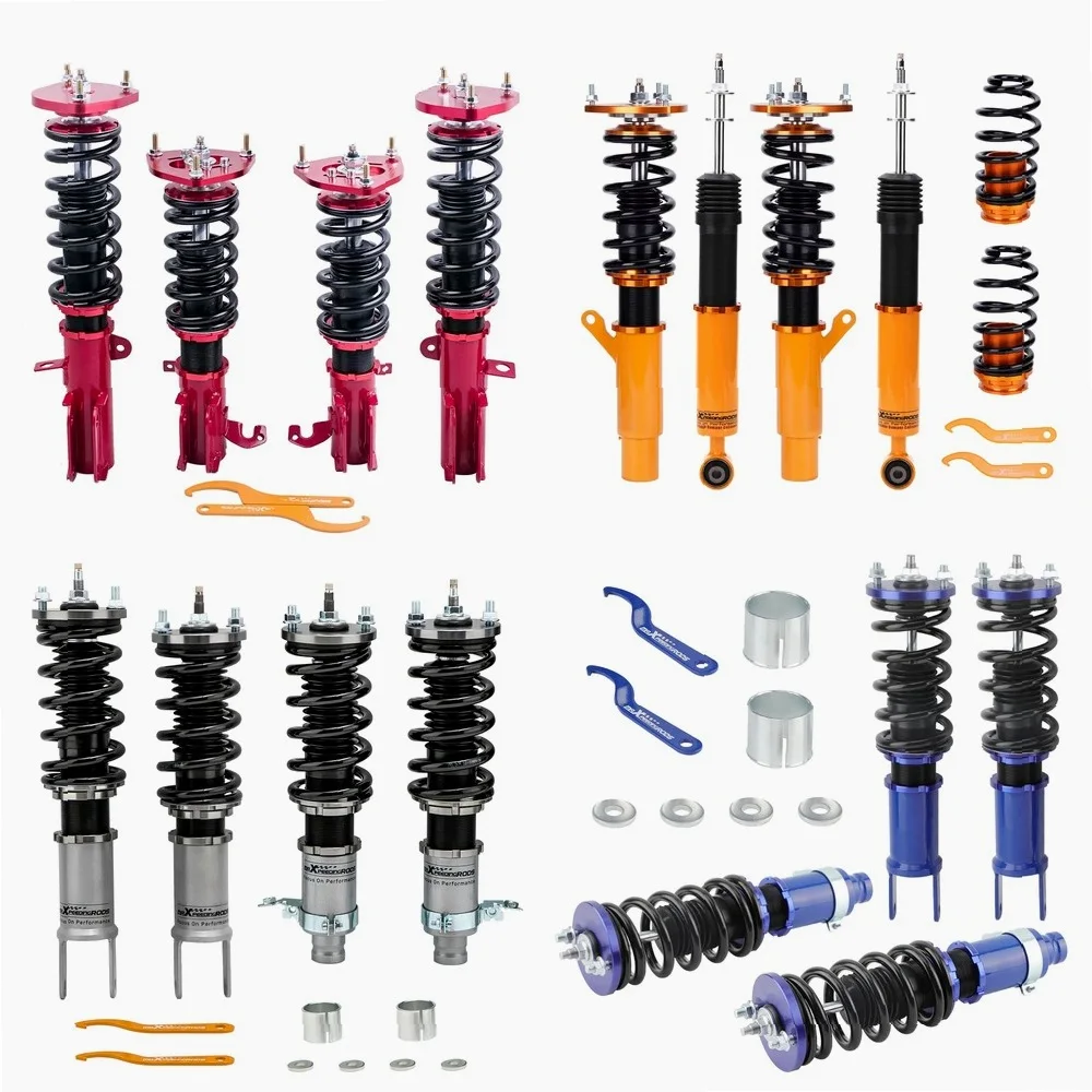 

Coilover Suspension Kit for Toyota Camry Corolla Lexus Supra - Adjustable Shock Absorber