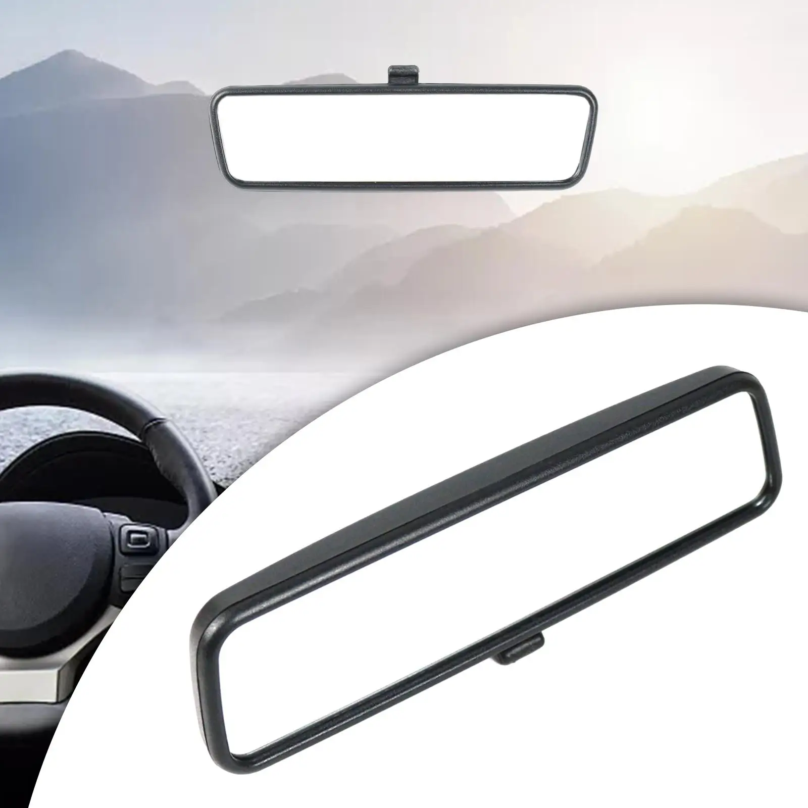 Interior Rear View Mirror 814842 Rearview Mirror for Peugeot 107 Car Accessory Direct Replaces Easy to Install