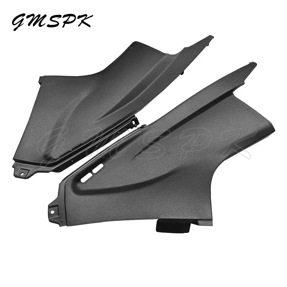 1 Pair Unpainted Black Motorcycle Side Air Duct Cover Fairing Parts Fit for Yamaha YZF-R6 2003 2004 2005