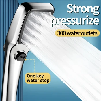 高圧シャワーヘッド,大型水出力,ユニバーサル対応,バスルームアクセサリー
