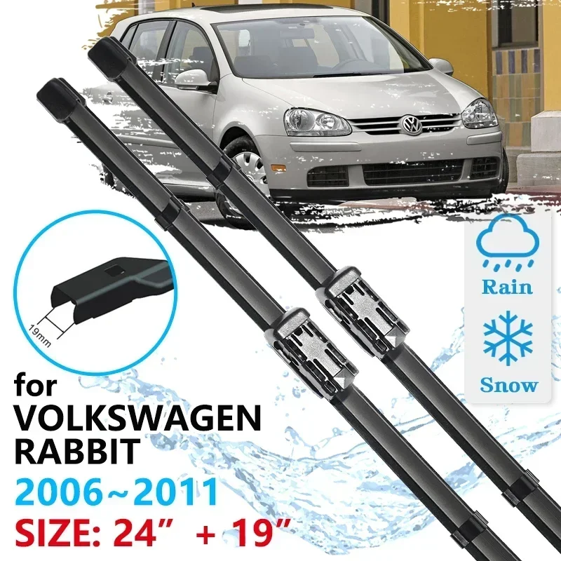 Передние стеклоочистители для Volkswagen VW Rabbit 2006 2007 2008 2009 2010 2011