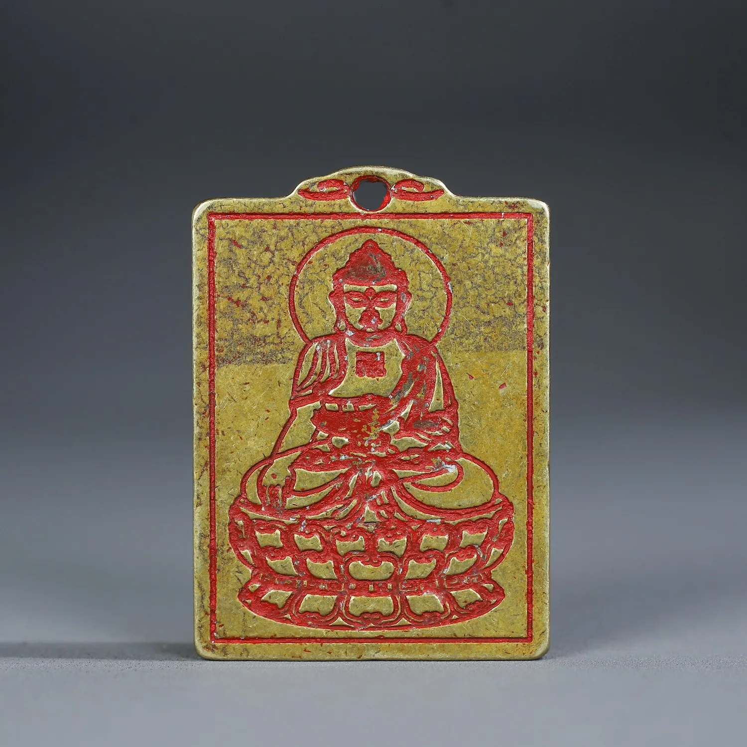 Bronze collection seiko carved Buddha brand crape ivy high light amulet pendant