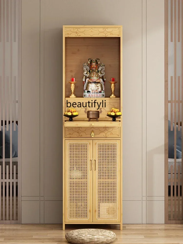 Household Offering Table Shentai Living Room Shentai Bodhisattva Offering Table Guanyin God of Wealth Cabinet