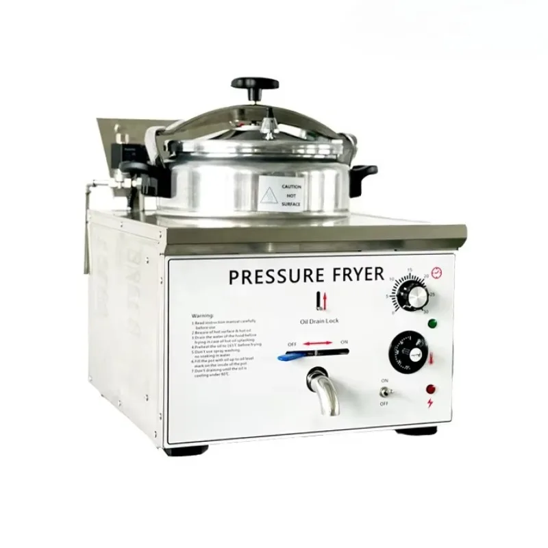 

Desktop electric pressure fryer 220V