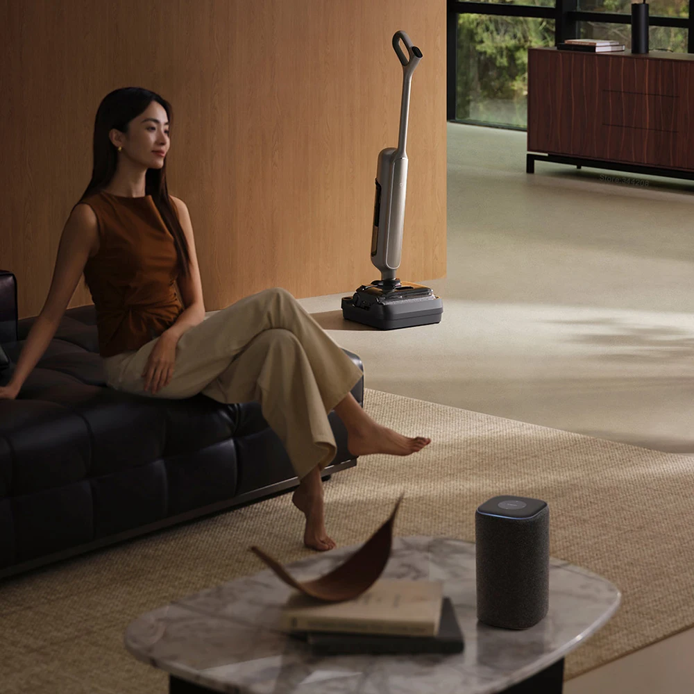 XIAOMI MIJIA Wet Dry Vacuum Cleaner 4 Max Home Appliance Cordless Vertical Washing  Vacuum Cleaner Upright Handheld Dust Machine