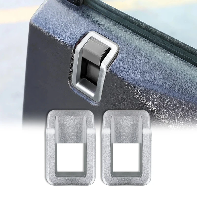 Aluminum Alloy For Land Rover Defender 90 110 130 2004-2019 Car Internal door latch Outside frame handle decoration cover 3