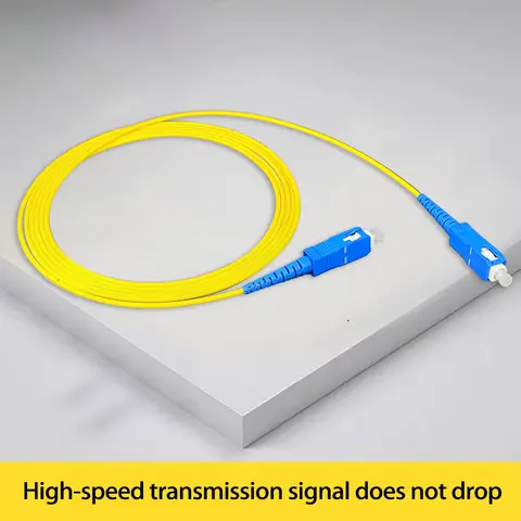 실내 광섬유 케이블, FTTH SC, UPC-SC, UPC SM, 3.0mm 광섬유 케이블, 1M, 2M, 3M, 5M, 10M, 20M, 30M