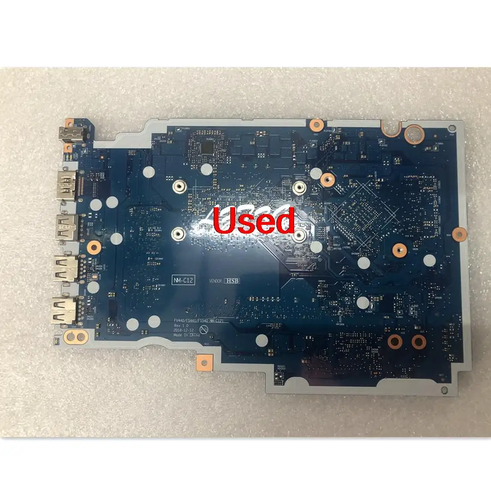 Used for Lenovo Ideapad S145-15IWL/V15-IWL Laptop Motherboard With CPU I5-8265U MX110 2G RAM 4G FRU 5B20S41733 5B20S41734