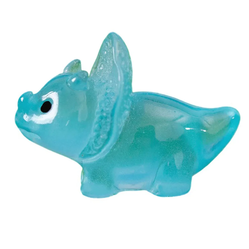 Mixed Colors Glow-in-the-dark Dinosaur Decoration Accessories Resin Crafts Small Ornaments Home Decor Figurines Miniatures