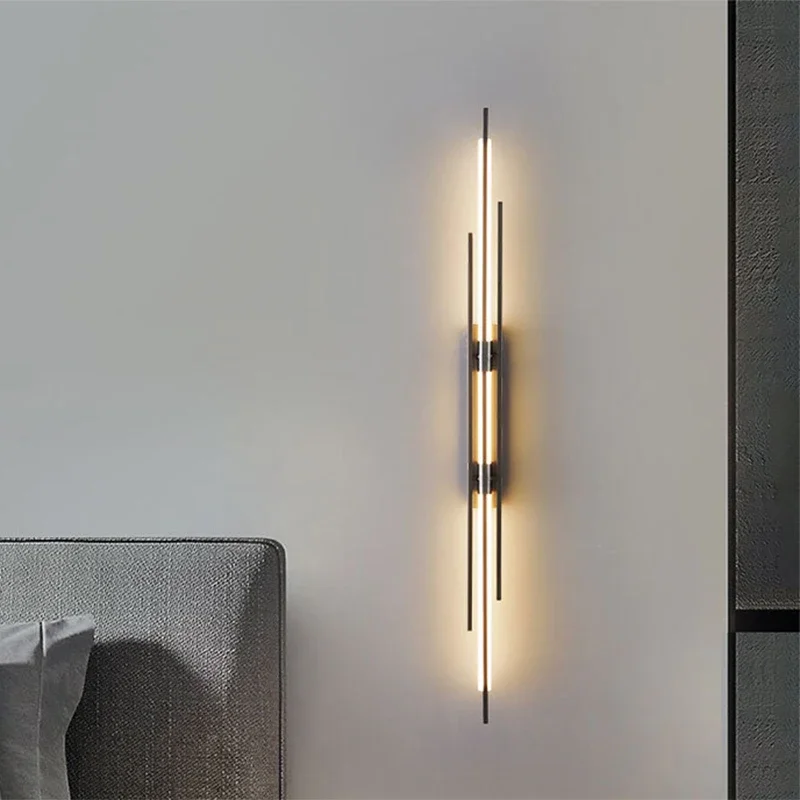 Modern LED Wall Lamp Aisle Sconce For Living Dining Room Bedroom Bedside Loft Staircase Corridor Home Decor Lighting Fixture