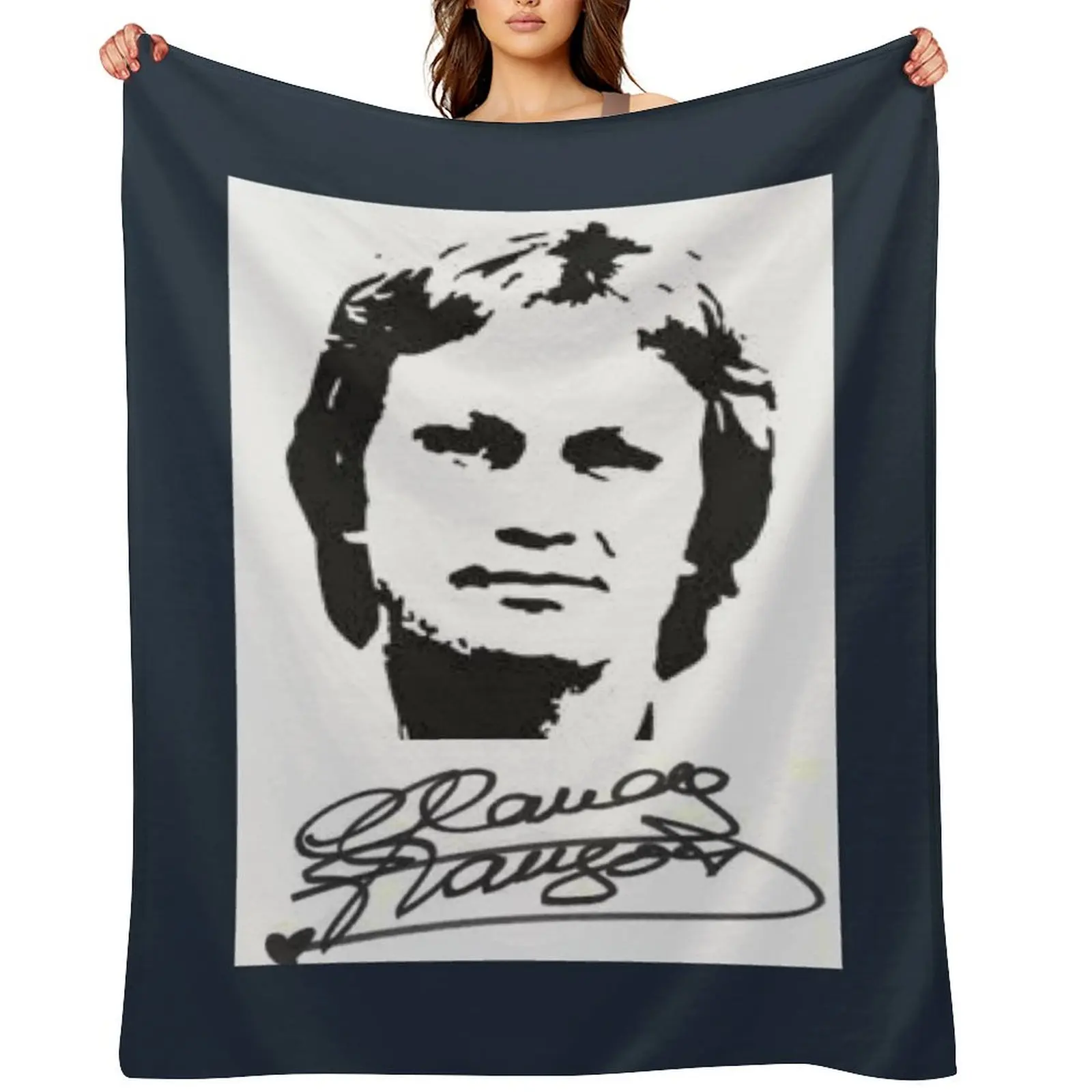 

CLAUDE FRANCOIS Throw Blanket Soft Big Hair christmas decoration Cute Blankets