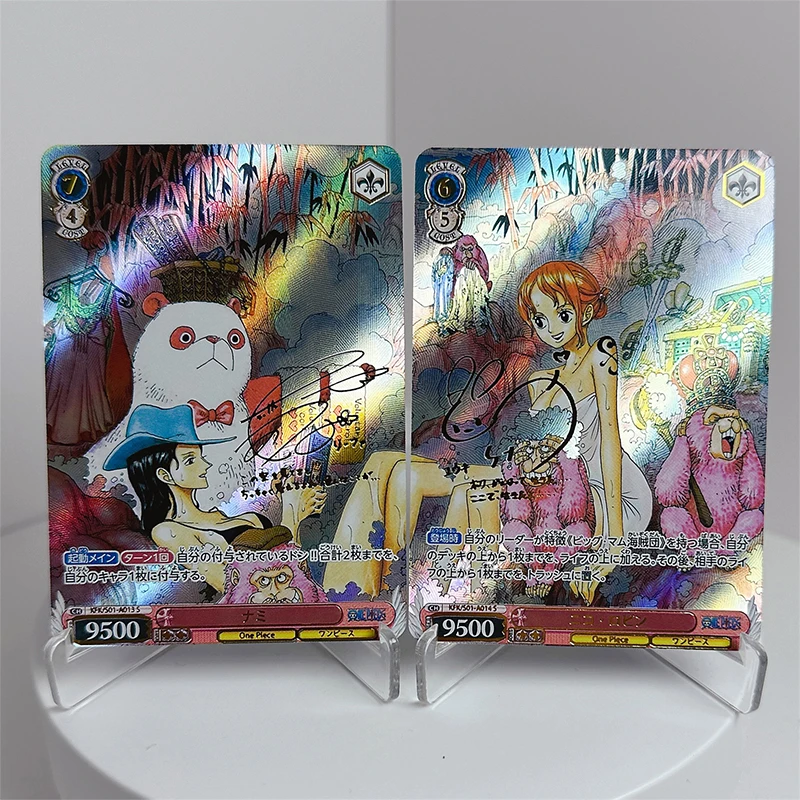 Anime Goddess Story ONE PIECE DIY ACG tabletop battle game Nami Hyuga Hinata Toys for boys Collectible Cards Birthday present