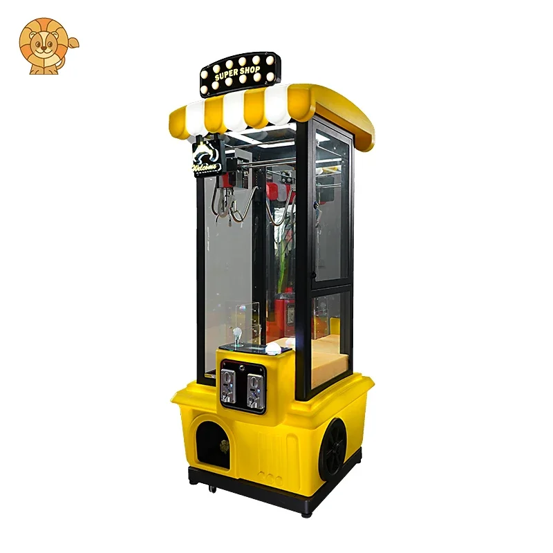 Hot sale new super shop mini crane claw machine Coin operated game toy grab machine toy claw machine