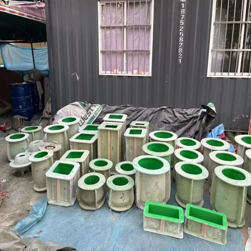 قالب بذارة الأسمنت الخرساني من الألياف الزجاجية قالب وعاء الزهور البلاستيكي الخرساني