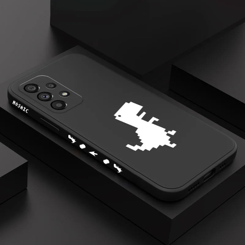 

Dumb Pixel Dragon Case For Samsung Galaxy A73 A53 A33 A23 A13 A03 A72 A52 A52S A32 A22 A12 A02 A02S A71 A51 A31 A21S 4G 5G Cover