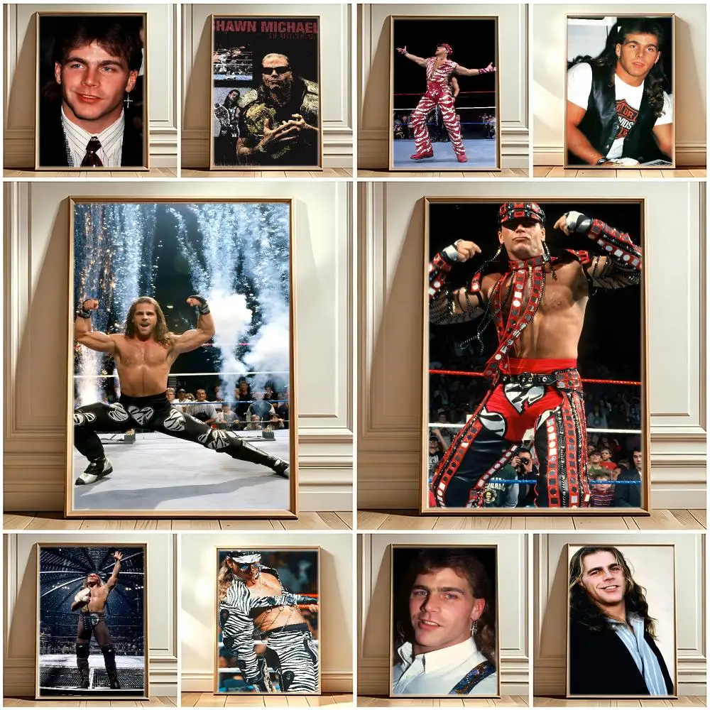The Heartbreak Kid S-Shawn Michaels Poster Print Painting Home Decor for Bedroom Living Room Hallway
