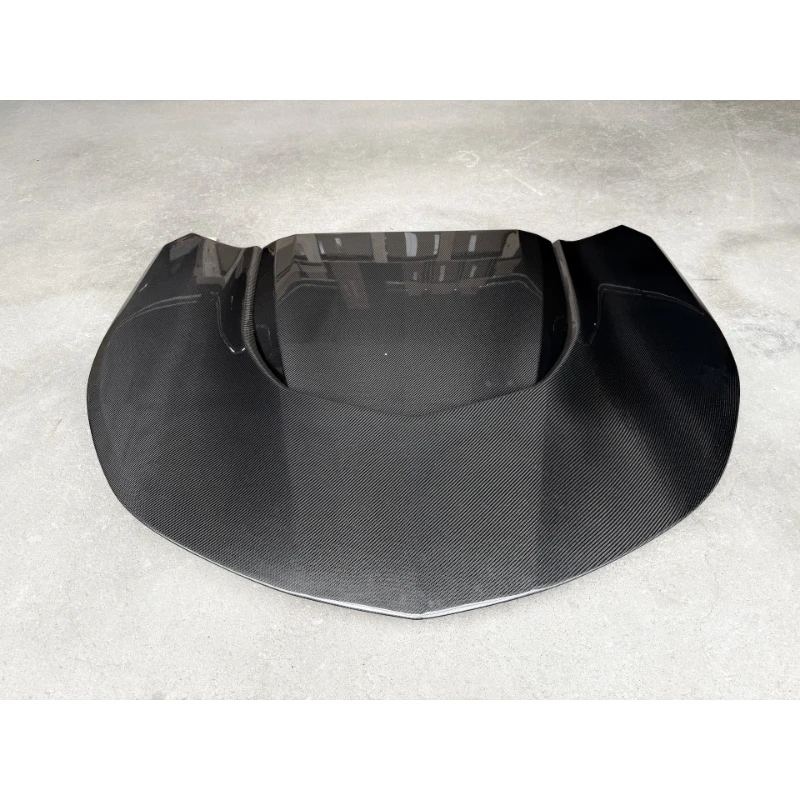 ZL1 Style V1 Version Real Carbon Fiber Engine Hood Lightweight Aerodynamic Bonnet Panel Exterior Refit Parts Fit Gen 6 2017+