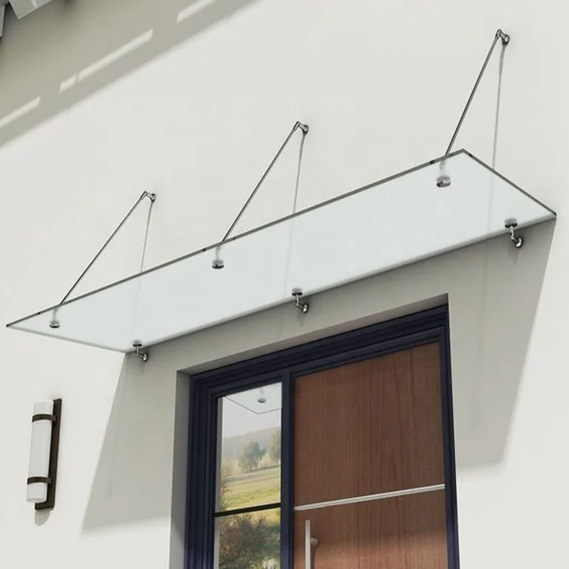 For Kinmade Tempered Glass Canopy System Awning Bracket Kit