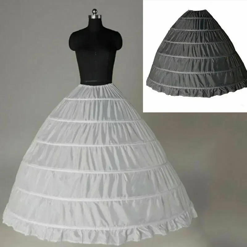 

Romantic New Design Wedding Petticoat 6 Crinoline Slip Underskirt Bridal Hoop